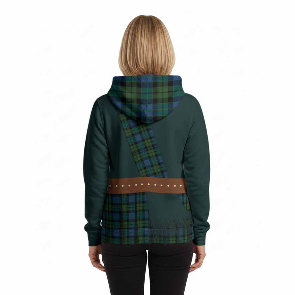 MacKie (McKie) Tartan Crest Hoodie Kilt Costume Style