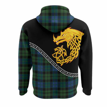 MacKie (McKie) Tartan Crest Hoodie Legendary Dragon Knot Half Style