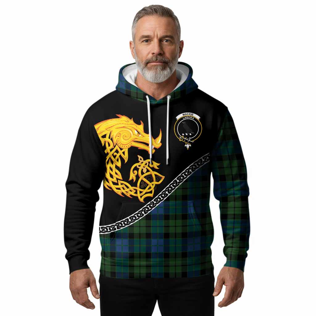 MacKie (McKie) Tartan Crest Hoodie Legendary Dragon Knot Half Style