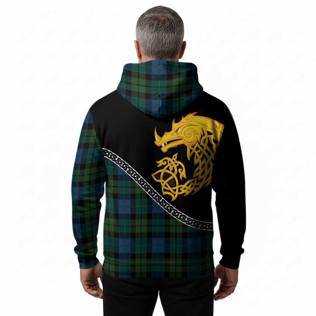 MacKie (McKie) Tartan Crest Hoodie Legendary Dragon Knot Half Style
