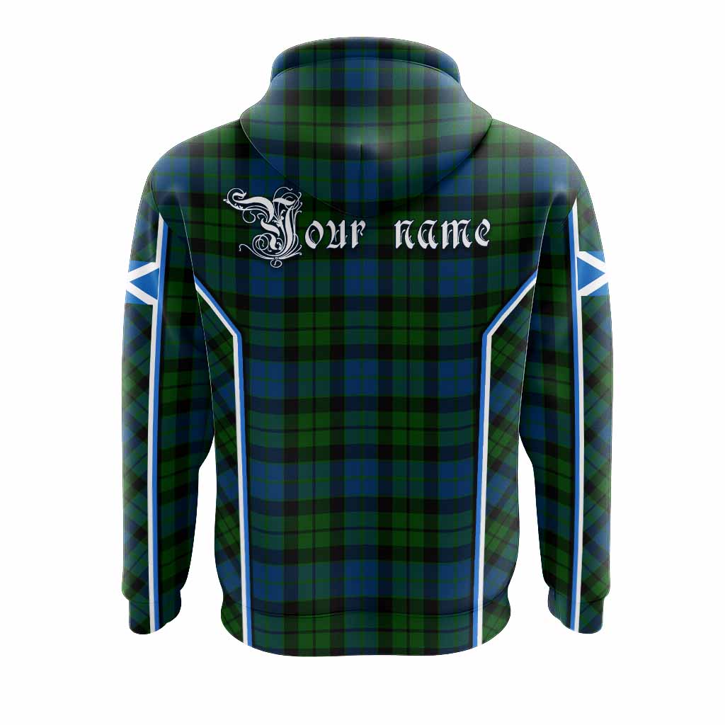 MacKie (McKie) Tartan Crest Hoodie Scotland Coat of Arm Flag Style - Tartan Vibes Clothing