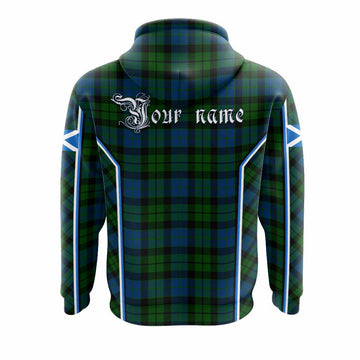 MacKie (McKie) Tartan Crest Hoodie Scotland Coat of Arm Flag Style