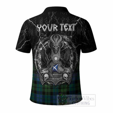 MacKie (McKie) Tartan Crest Polo Shirt Celtic Odin's Raven Legacy