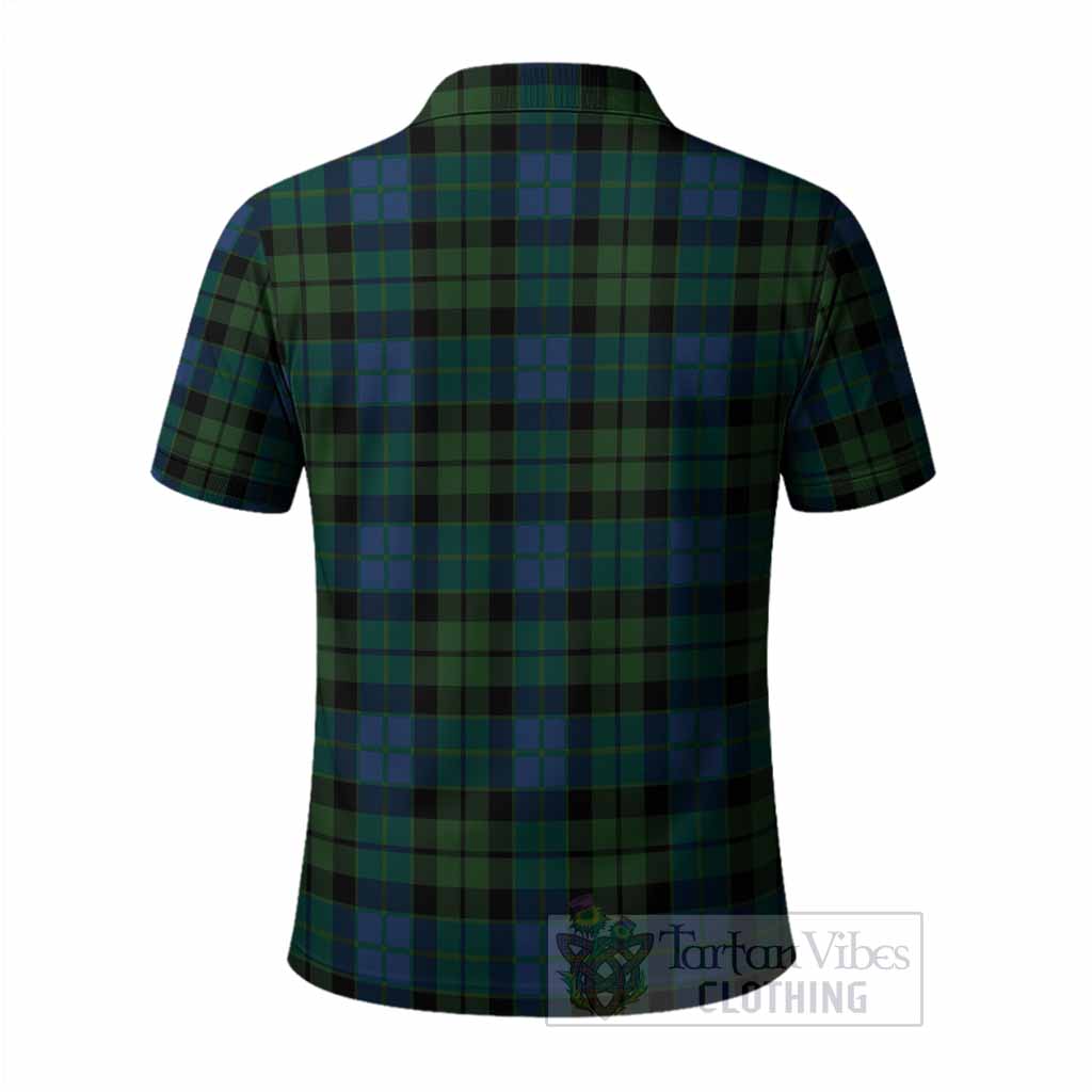 MacKie (McKie) Tartan Crest Polo Shirt Ferocious Lion Style