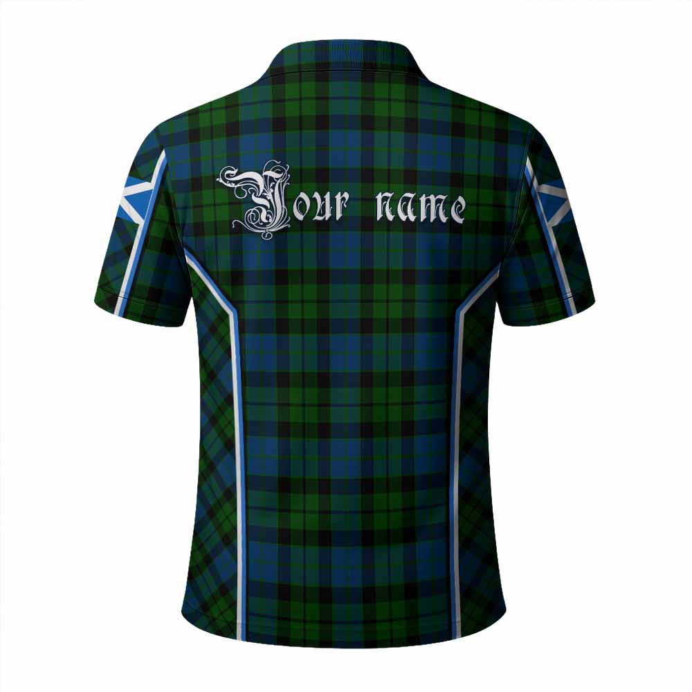 MacKie (McKie) Tartan Crest Polo Shirt Scotland Coat of Arm Flag Style - Tartan Vibes Clothing