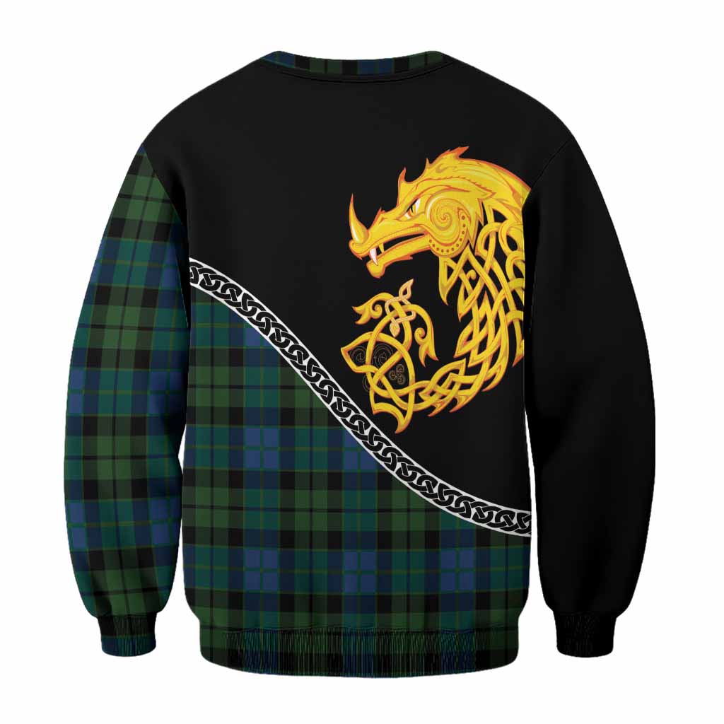 MacKie (McKie) Tartan Crest Sweatshirt Legendary Dragon Knot Half Style