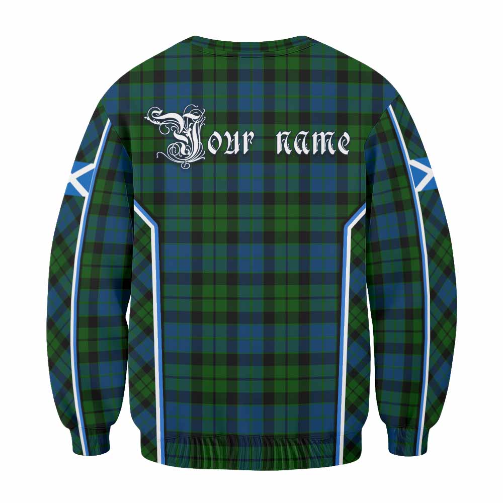 MacKie (McKie) Tartan Crest Sweatshirt Scotland Coat of Arm Flag Style - Tartan Vibes Clothing