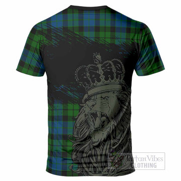 MacKie (McKie) Tartan Crest T-Shirt Crowned Lion Heritage Style