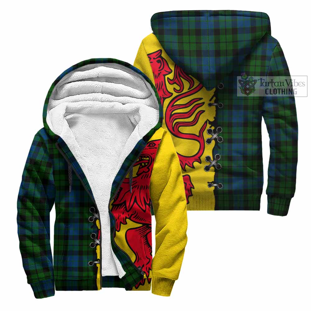 MacKie (McKie) Tartan Family Crest Sherpa Hoodie Lion Rampant Honor - Tartan Vibes Clothing