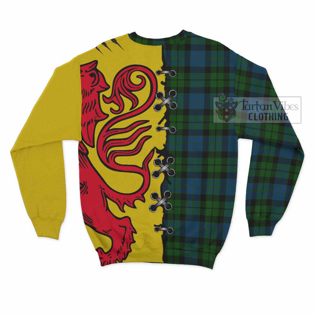 MacKie (McKie) Tartan Family Crest Sweatshirt Lion Rampant Honor - Tartan Vibes Clothing