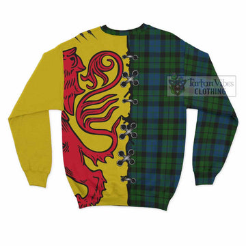 MacKie (McKie) Tartan Family Crest Sweatshirt Lion Rampant Honor
