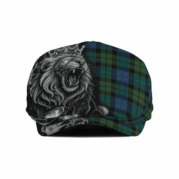 MacKie (McKie) Tartan Flat Cap, Jeff Cap Roaring Lion Heritage