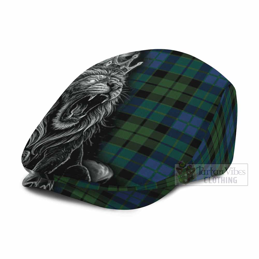 MacKie (McKie) Tartan Flat Cap, Jeff Cap Roaring Lion Heritage