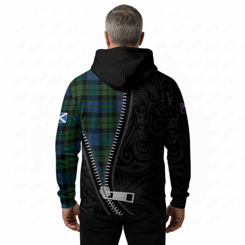 MacKie (McKie) Tartan Hoodie New Zealand Pattern Unique Zipper Stylized