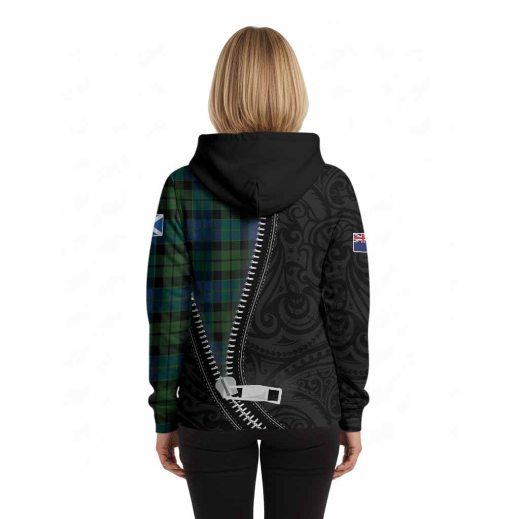 MacKie (McKie) Tartan Hoodie New Zealand Pattern Unique Zipper Stylized