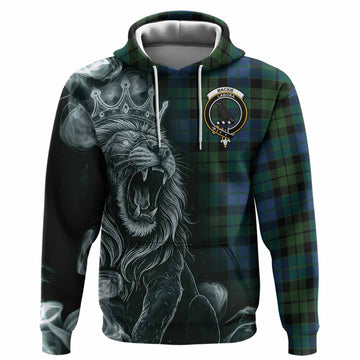 MacKie (McKie) Tartan Hoodie Roaring Lion Heritage