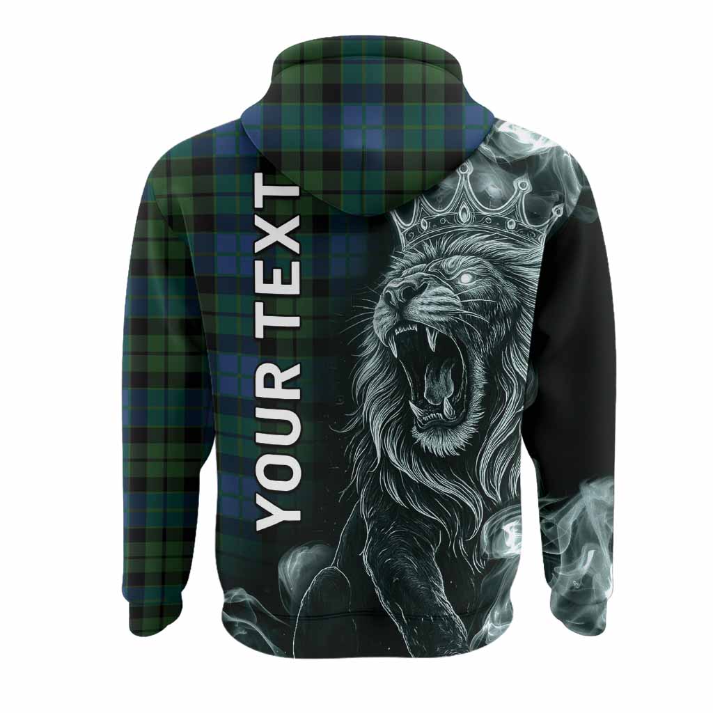 MacKie (McKie) Tartan Hoodie Roaring Lion Heritage