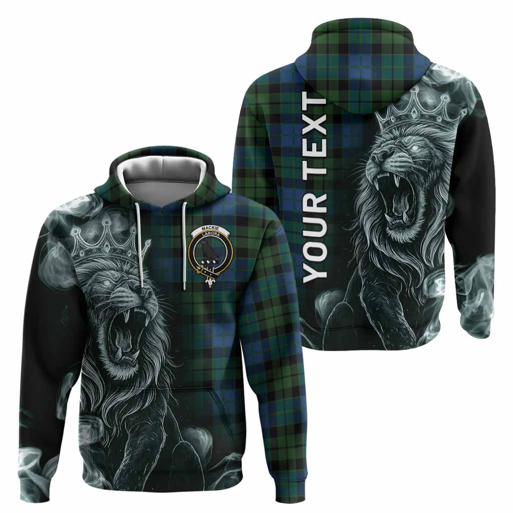 MacKie (McKie) Tartan Hoodie Roaring Lion Heritage