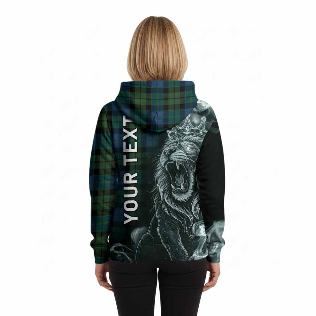 MacKie (McKie) Tartan Hoodie Roaring Lion Heritage