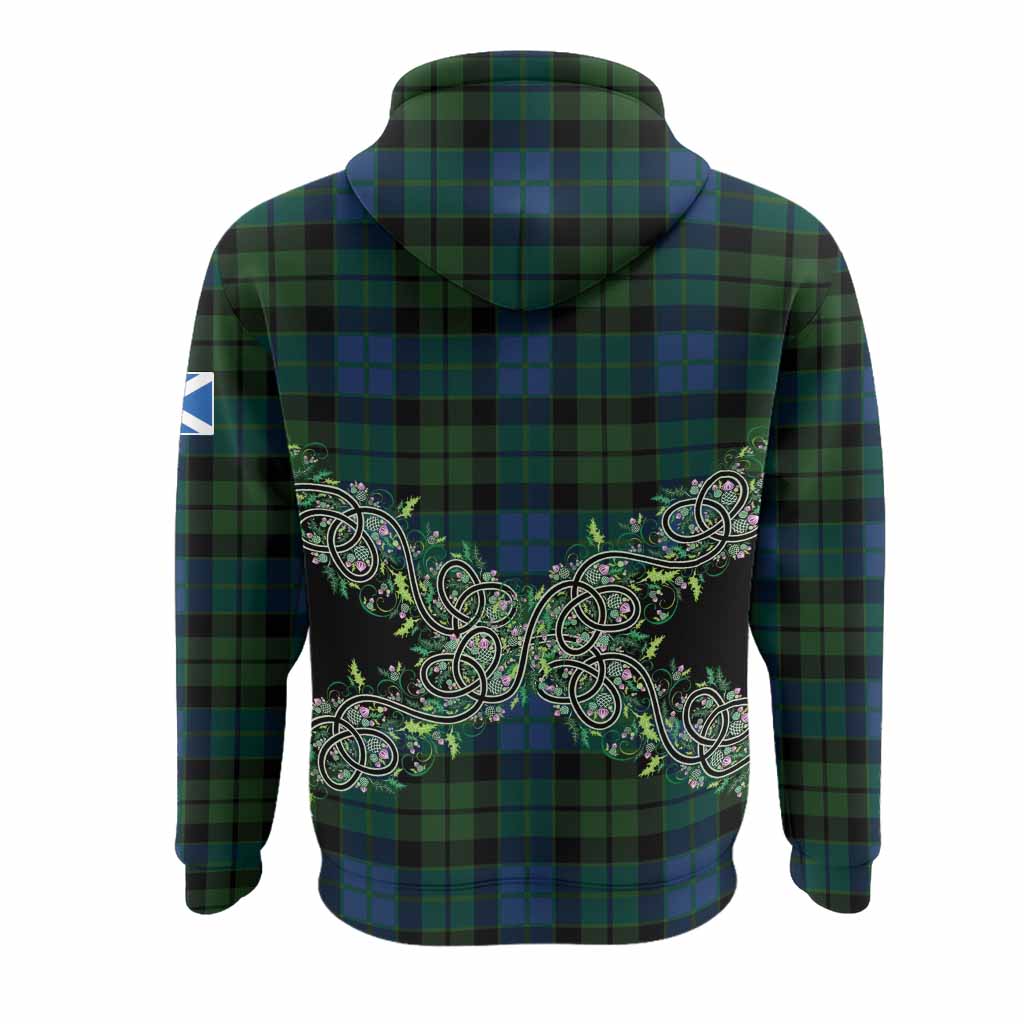MacKie (McKie) Tartan Hoodie Thistle Scottish Spirit