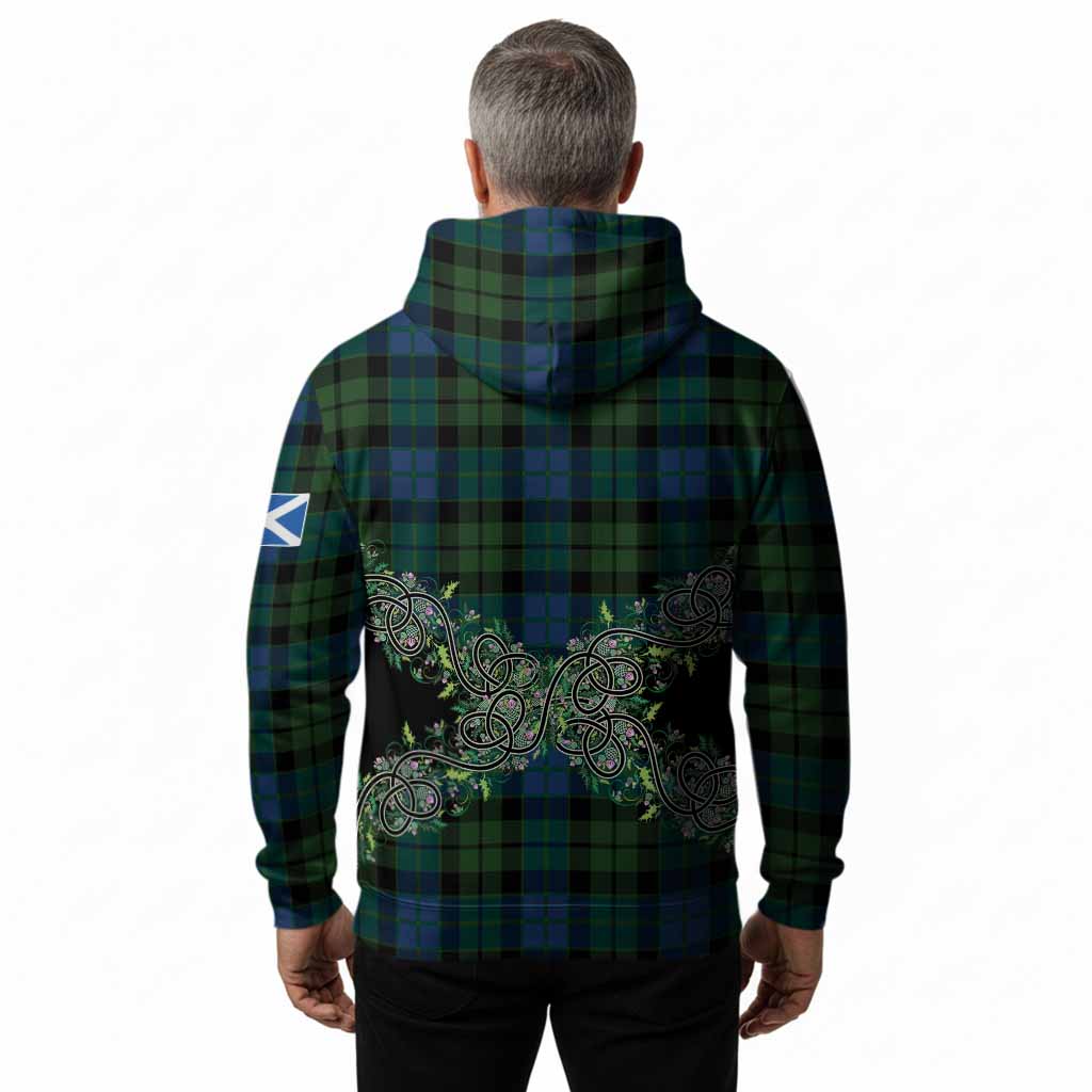 MacKie (McKie) Tartan Hoodie Thistle Scottish Spirit