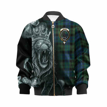 MacKie (McKie) Tartan Kid Bomber Jacket Roaring Lion Heritage