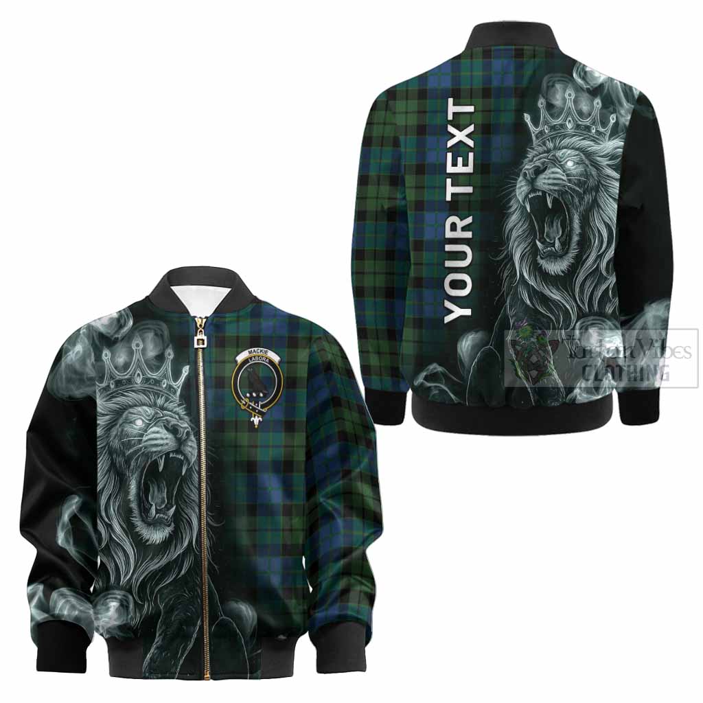 MacKie (McKie) Tartan Kid Bomber Jacket Roaring Lion Heritage