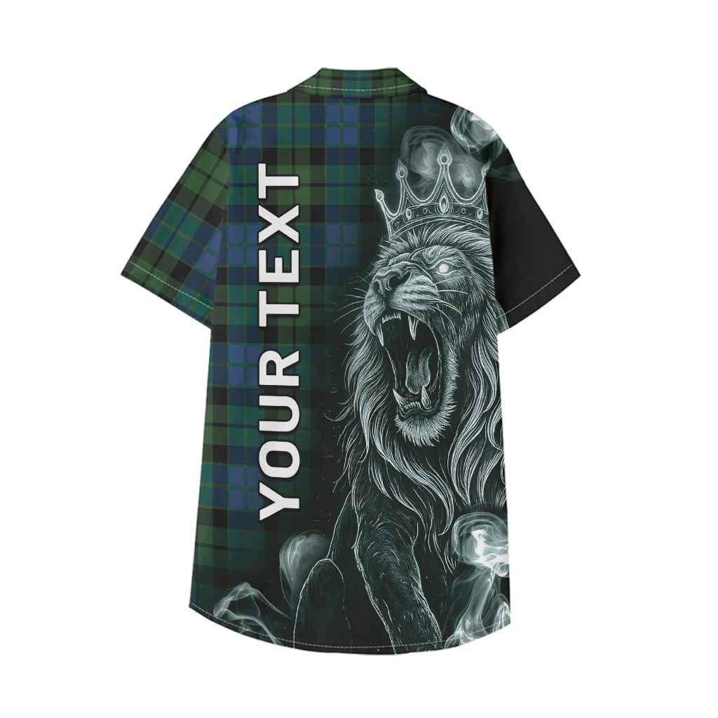 MacKie (McKie) Tartan Kid Hawaiian Shirt Roaring Lion Heritage