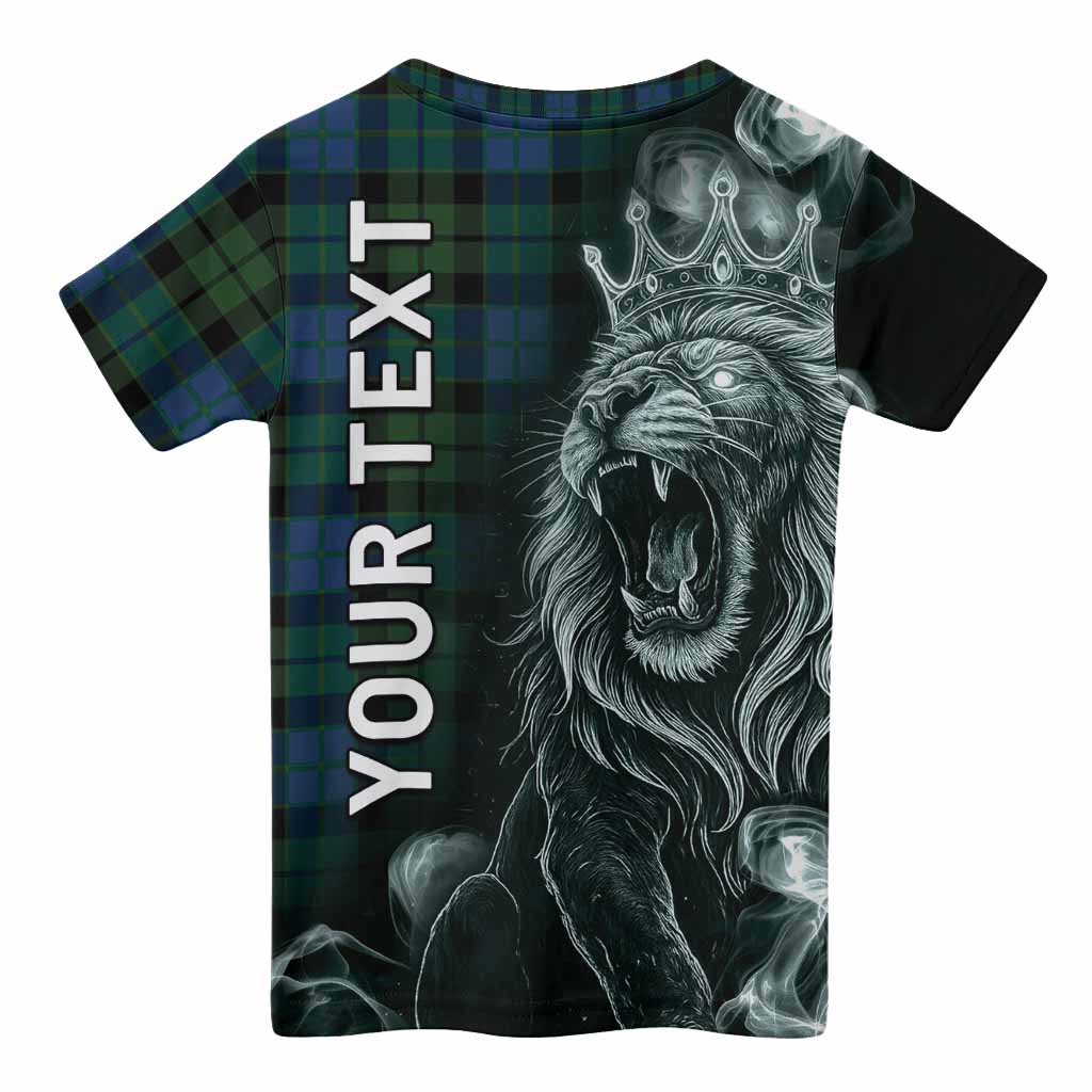 MacKie (McKie) Tartan Kid T-shirt Roaring Lion Heritage