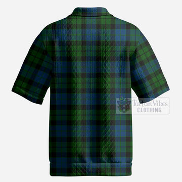MacKie (McKie) Tartan Men’s Polo Sweater Top with Family Crest