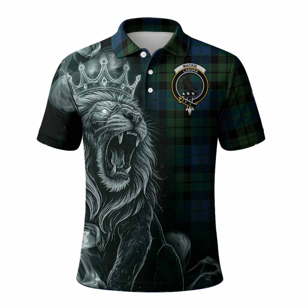 MacKie (McKie) Tartan Polo Shirt Roaring Lion Heritage
