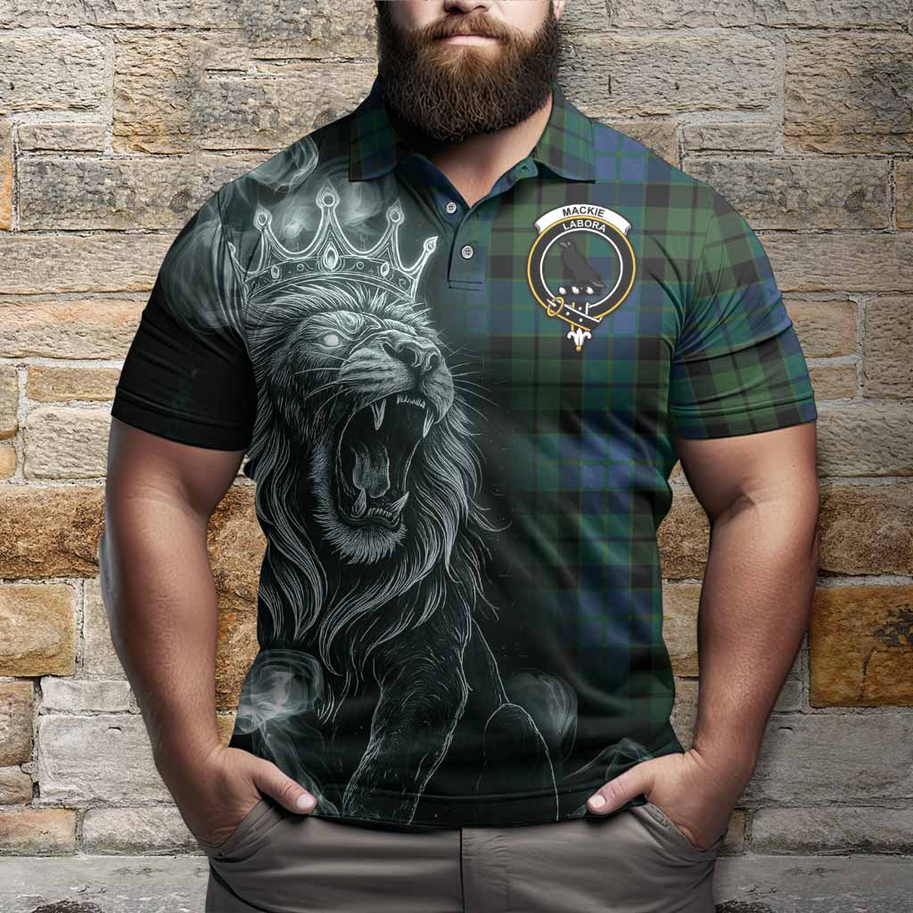 MacKie (McKie) Tartan Polo Shirt Roaring Lion Heritage