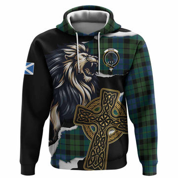 MacKie (McKie) Tartan Scottish Hoodie Lion Celtic Heritage