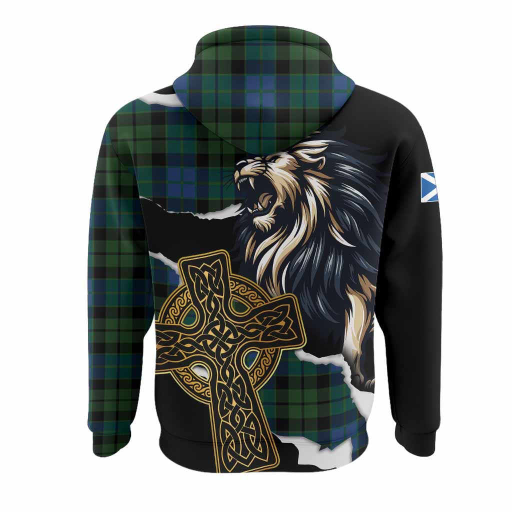 MacKie (McKie) Tartan Scottish Hoodie Lion Celtic Heritage