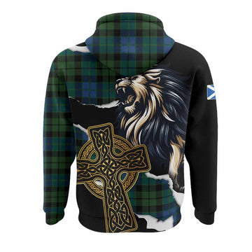MacKie (McKie) Tartan Scottish Hoodie Lion Celtic Heritage