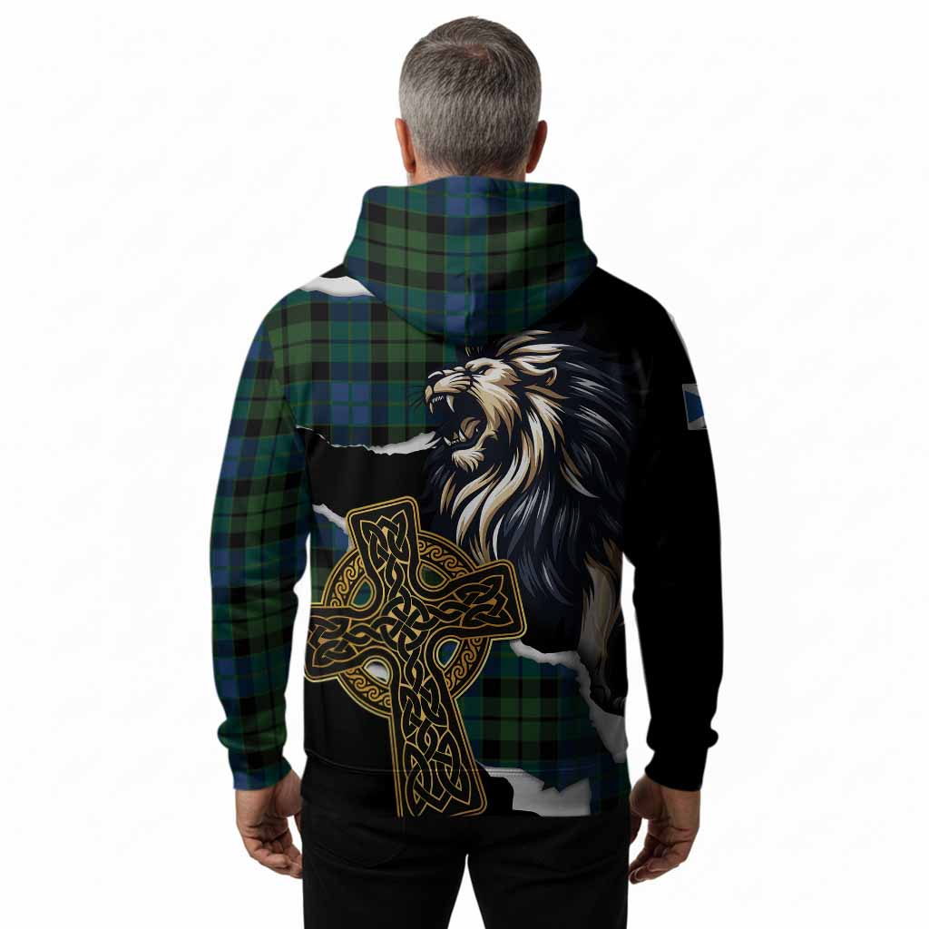 MacKie (McKie) Tartan Scottish Hoodie Lion Celtic Heritage