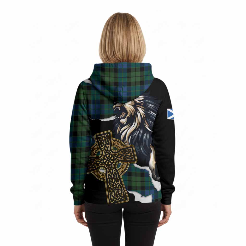 MacKie (McKie) Tartan Scottish Hoodie Lion Celtic Heritage