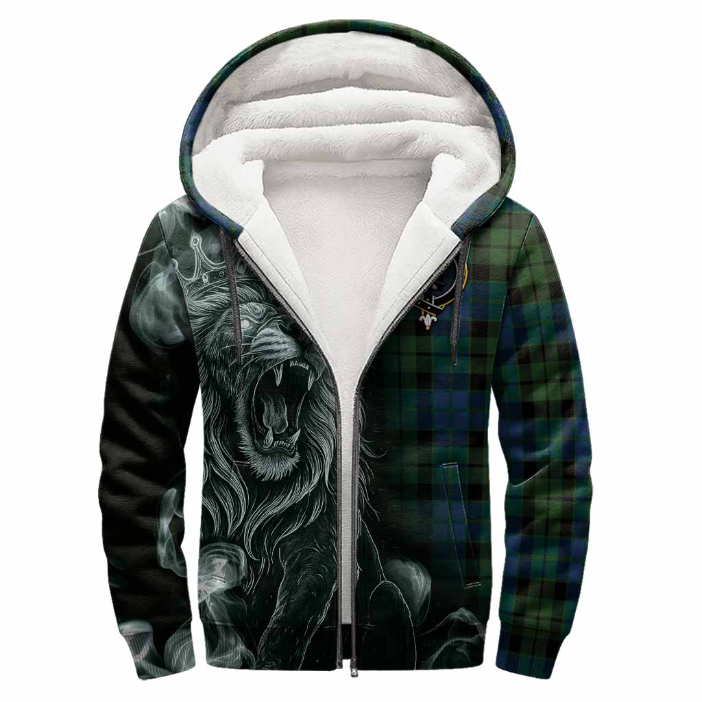 MacKie (McKie) Tartan Sherpa Hoodie Roaring Lion Heritage