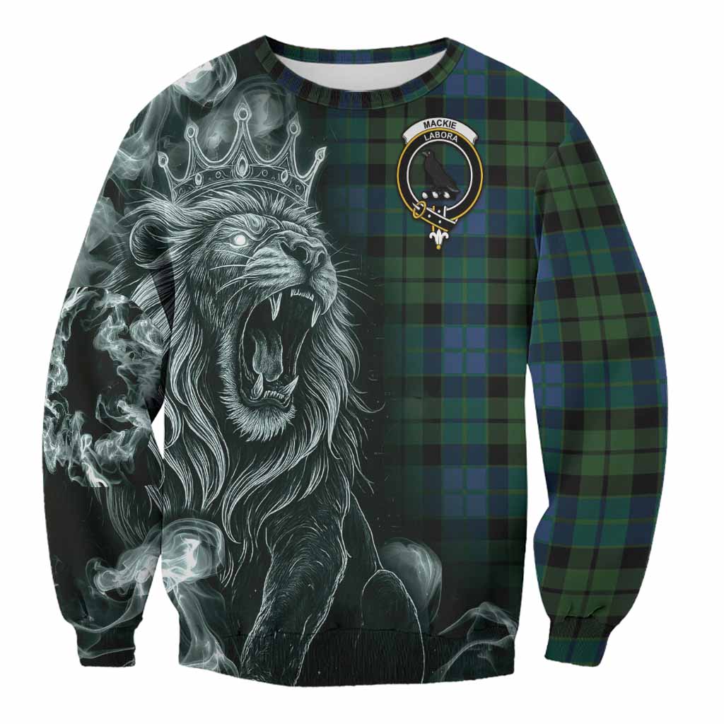 MacKie (McKie) Tartan Sweatshirt Roaring Lion Heritage
