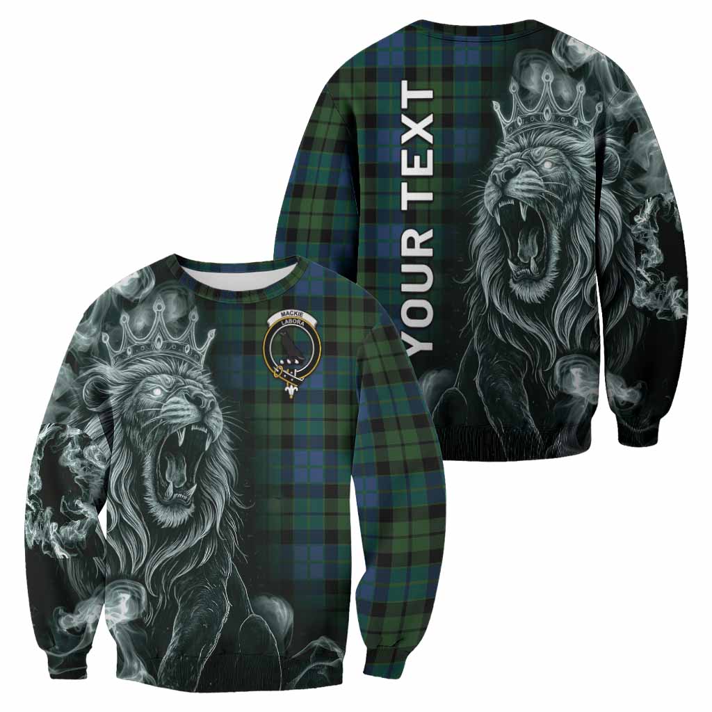 MacKie (McKie) Tartan Sweatshirt Roaring Lion Heritage