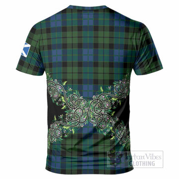 MacKie (McKie) Tartan T-Shirt Thistle Scottish Spirit