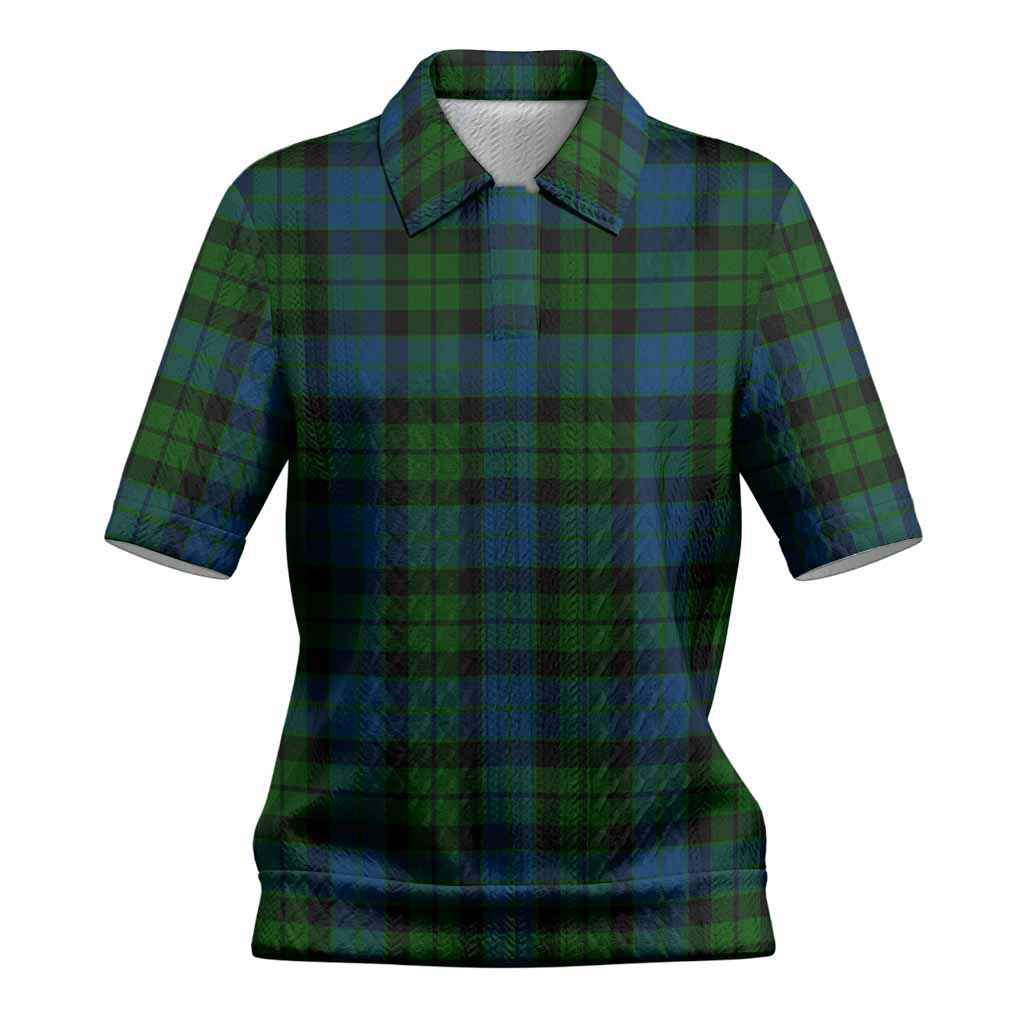 MacKie (McKie) Tartan Women’s Polo Sweater Top