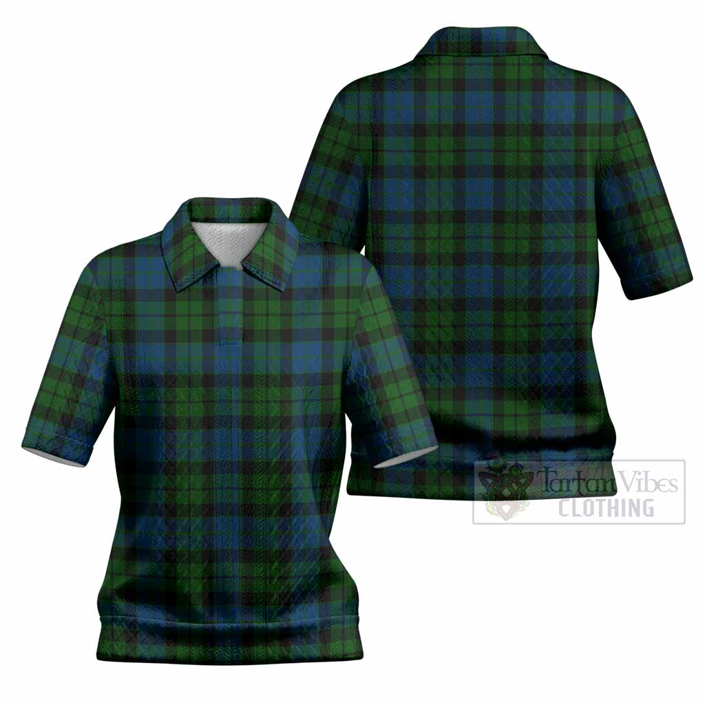 MacKie (McKie) Tartan Women’s Polo Sweater Top