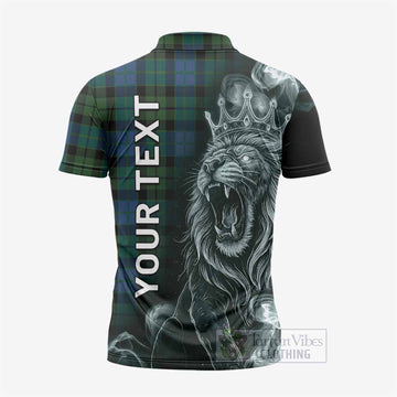 MacKie (McKie) Tartan Zipper Polo Shirt Roaring Lion Heritage