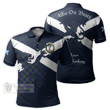 Tartan Vibes Clothing MacKinlay (McKinlay) Tartan Lion Rampant Polo Shirt – Proudly Display Your Heritage with Alba Gu Brath and Clan Name
