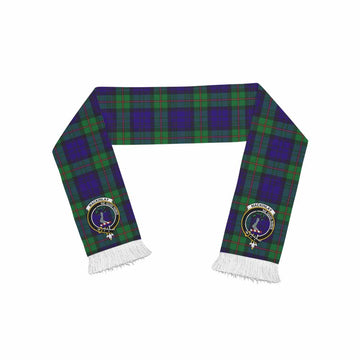 MacKinlay (McKinlay) Tartan Ruffneck Scarf with Family Crest