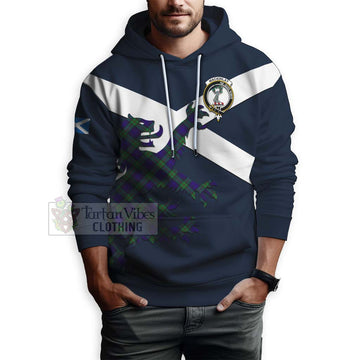 Tartan Vibes Clothing MacKinlay (McKinlay) Tartan Lion Rampant Hoodie – Proudly Display Your Heritage with Alba Gu Brath and Clan Name