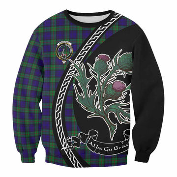 MacKinlay (McKinlay) Family Crest Tartan Sweatshirt Alba Thistle Inspired - Tartan Vibes Clothing