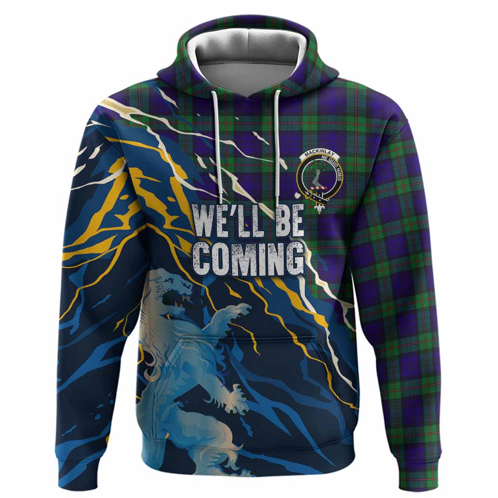 MacKinlay (McKinlay) Scotland Tartan Hoodie WC2026 Football - We'll Be Coming