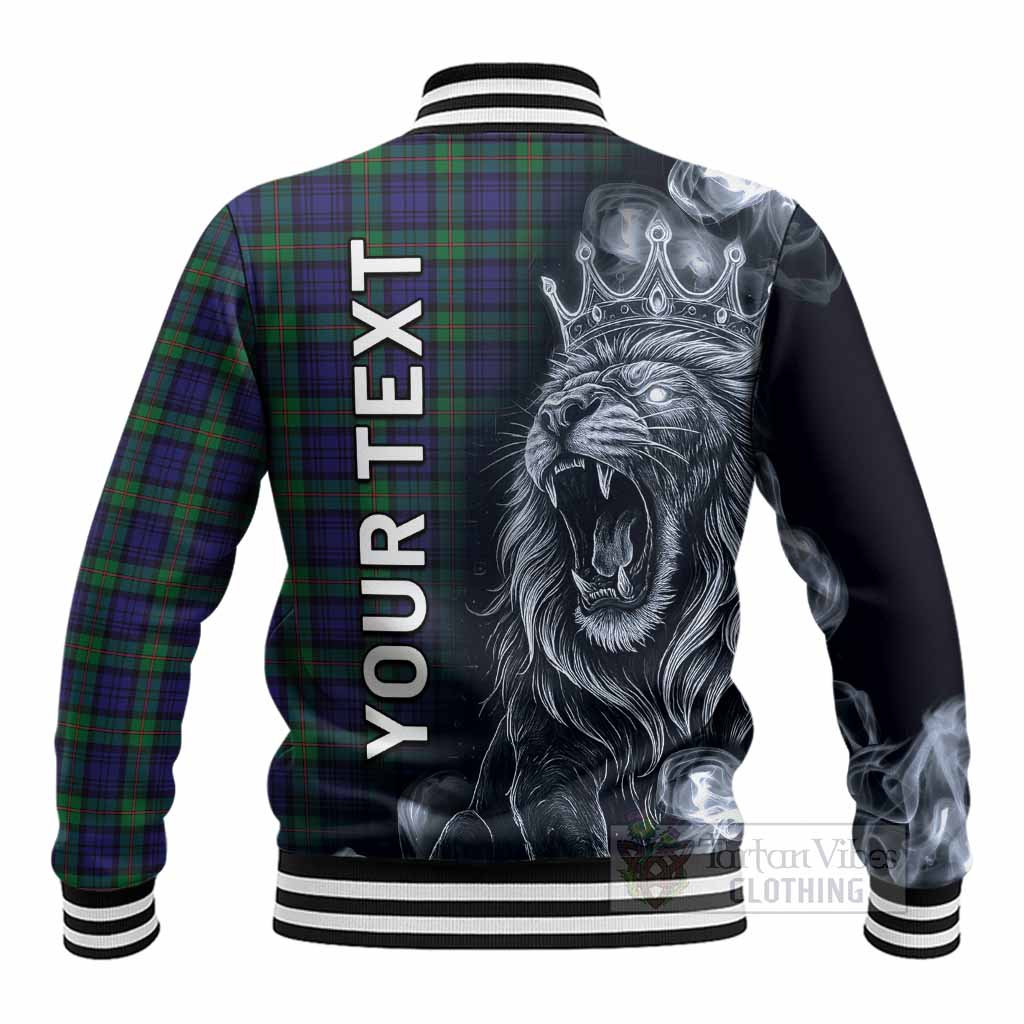 MacKinlay (McKinlay) Tartan Baseball Jacket Roaring Lion Heritage